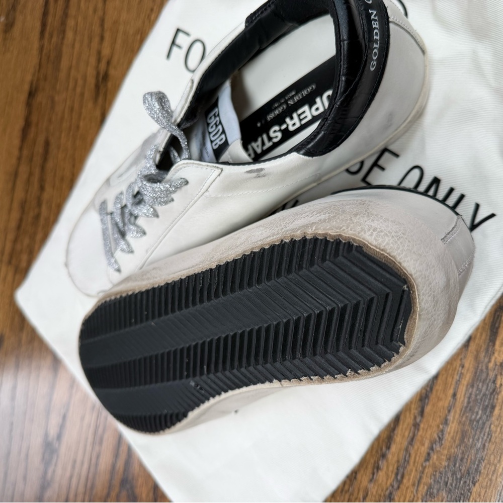 Golden Goose Super Star White/Black/Ice - Picture 4 of 6